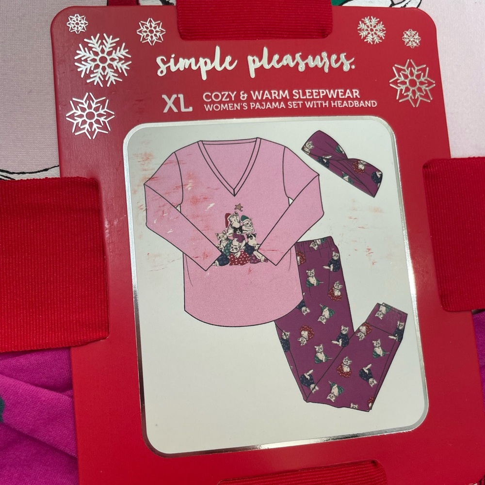 Simple Pleasures Pajama set  Size X-Large